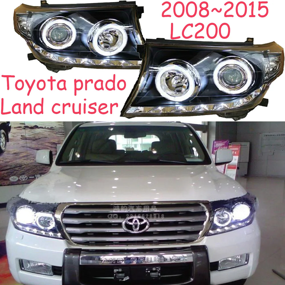 

HID,2008 ~ 2015, автомобильный Стайлинг для фар Cruiser, Prado,LC200,vios,RAV4,camry,Hiace,sienna,yaris,Tacoma,Cruiser, передняя фара