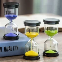 1-30 Minutes New Mini Sandglass Sand Clock Timer Creative Children Do Homework Clean Teeth Timer Home Decoration Hourglass Watch 1