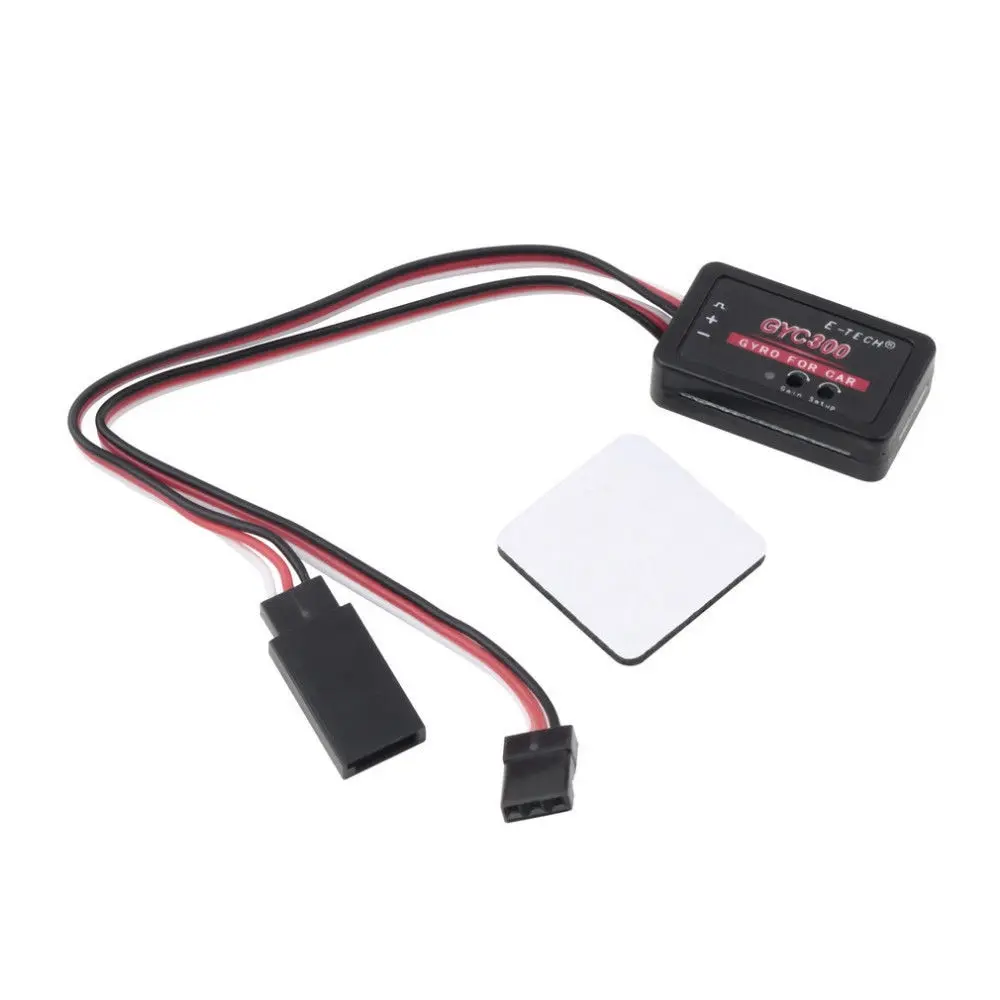 E-Tech Gyc300 Mini Gyro Module Per Drift Drive Control Advanced Advanced Ultra-Compact Per 1/10 Rc Car Boat 4.8V-6V Module 7G