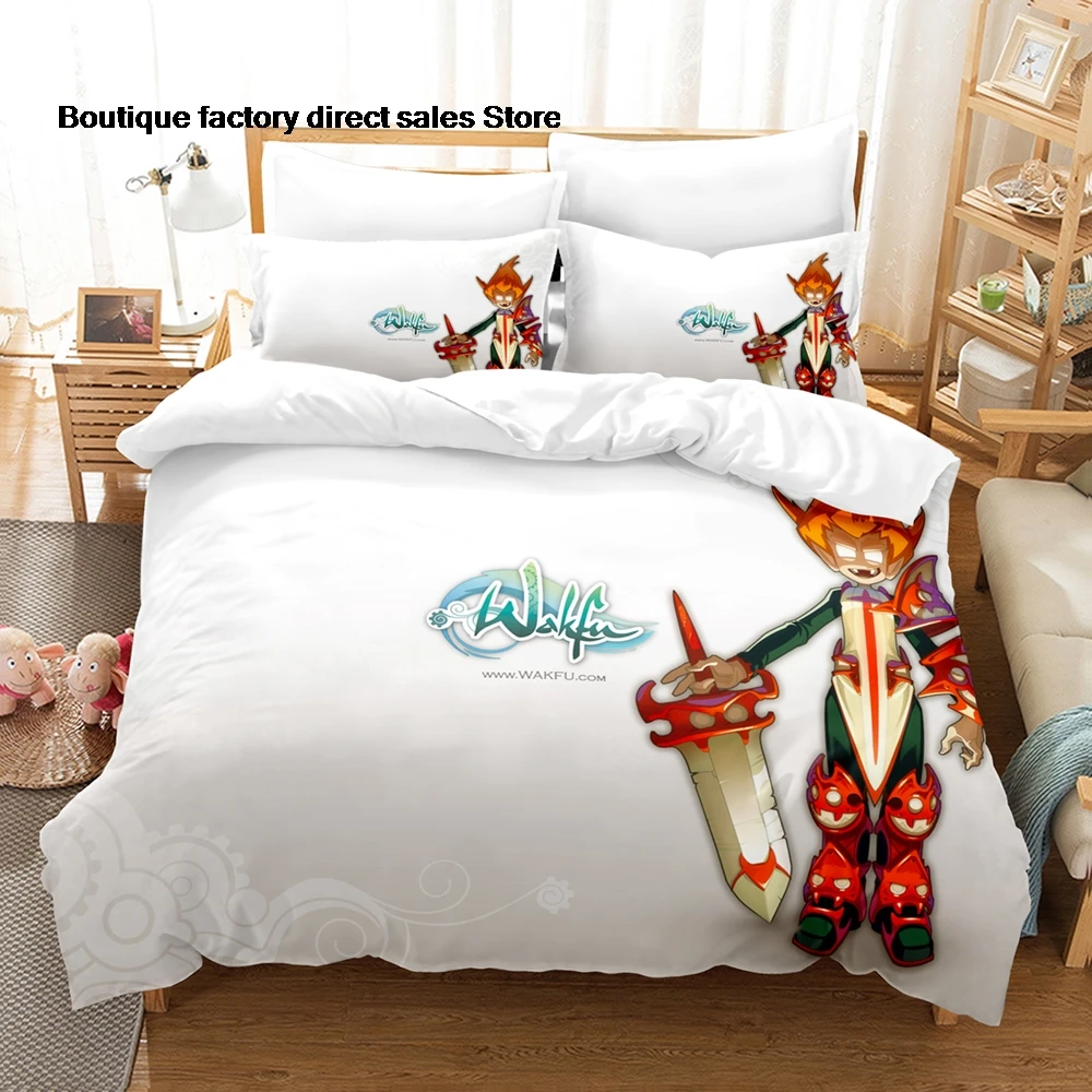 Wakfu ħ�� ��Ʈ, �̱� Ʈ�� Ǯ �� ŷ ������ ħ�� ��Ʈ, ���� ��� ħ�� �̺� Ŀ�� ��Ʈ, Wakfu 3D �μ� ħ�� ��Ʈ ��Ʈ 01