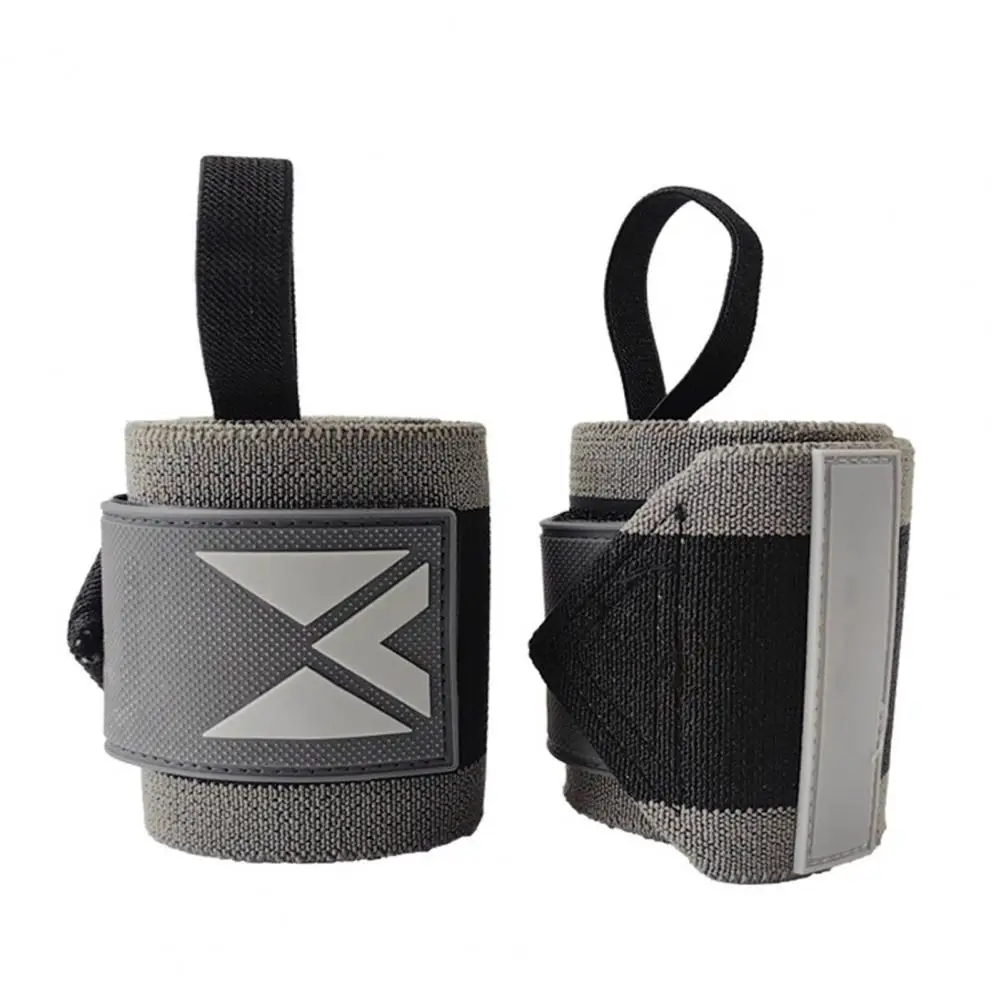 

Спортивные браслеты премиум-класса, наручные браслеты для усиленной тяжелой атлетики, поддержка силовой атлетики, дизайн с петлей для большого пальца, крепежные ленты