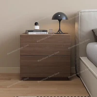 Table de chevet mobile de luxe pour chambre à coucher avec tiroirs et armoires de rangement en bois, organisateur de chevet, meuble tendance 1