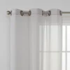 Urgarding Anti-radiation Emf Shielding Cotton & Silver Mesh Curtains for Window, White Anti Radiation Window Curtain 4