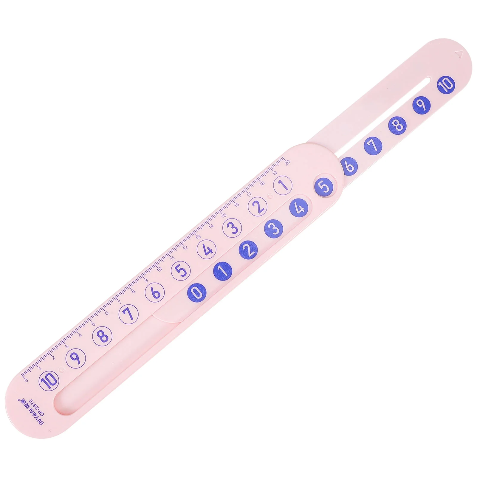 

Math Scale Slide Ruler for Subtraction Stationery Kids Digital Plastic Learning Tools Number Child