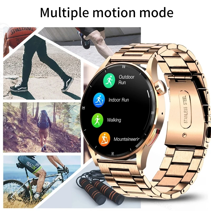 LIGE New Bluetooth Call Smart Watch Women Physical Health Watches Men Body Temperature Infrared Blood Oxygen Monitor Smartwatch 6