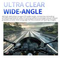 Ultra HD 4K portable waterproof helmet camera, wireless hotspot WiFi outdoor sports mini camera, motorcycle and bicycle recorder - Image 6