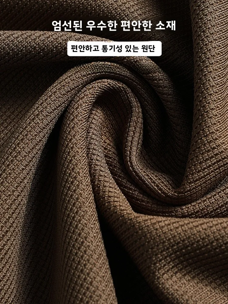 투카노 여름용 얇은 아이스 실크 스포츠 세트 반팔 폴로셔츠 남성 캐주얼웨어 편안하고 통기성 좋은 나일론 스판덱스 혼방