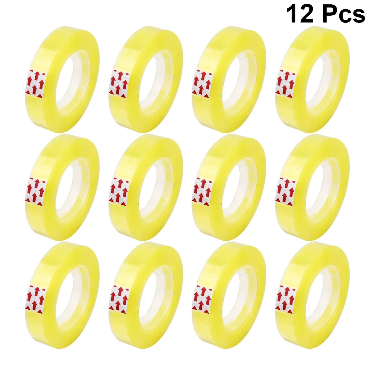 

12 шт., прозрачная лента 11 мм x 30 м