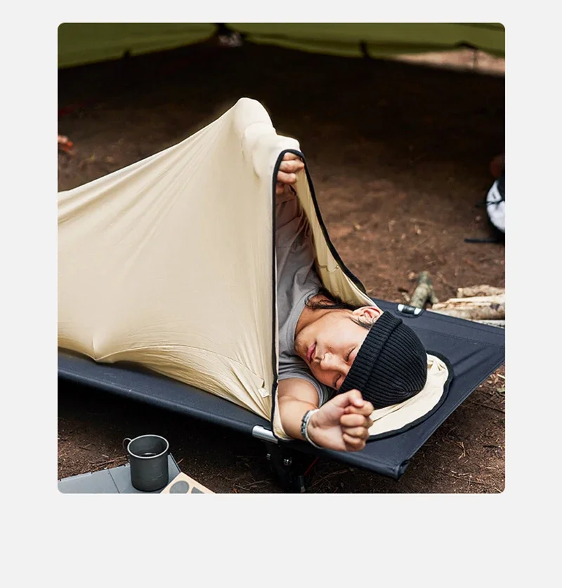 Naturehike Schlafsack-Inlett, Mumien-Schlafsack-Inlett, Einzelschlafsack-Inlett, ultraleichtes, tragbares Camping-Schlafsack-Inlett – Detail 11