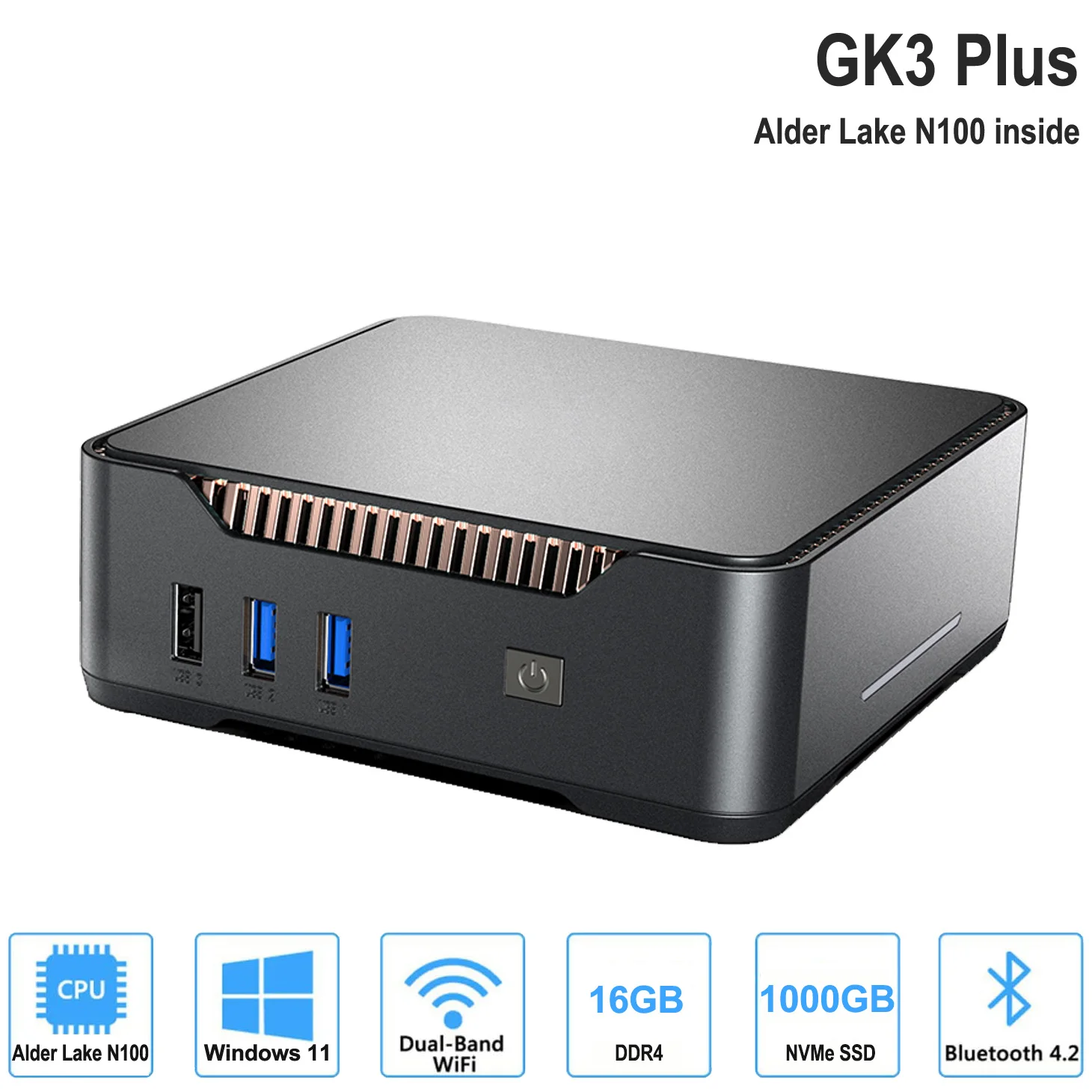 GK3V Mini PC DIY Gaming Computer 1