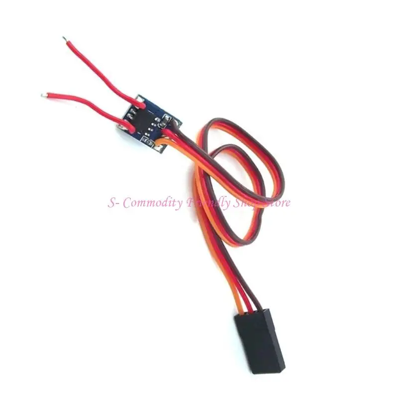 Acheter Mini Contrôleur de Moteur DC 5V ESC Bidirectionnel pour Voiture RC Robot, affiché avec une télécommande