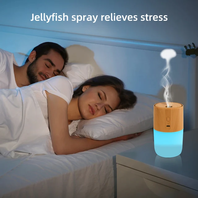 300ml Wood Grain Oil Diffuser 4