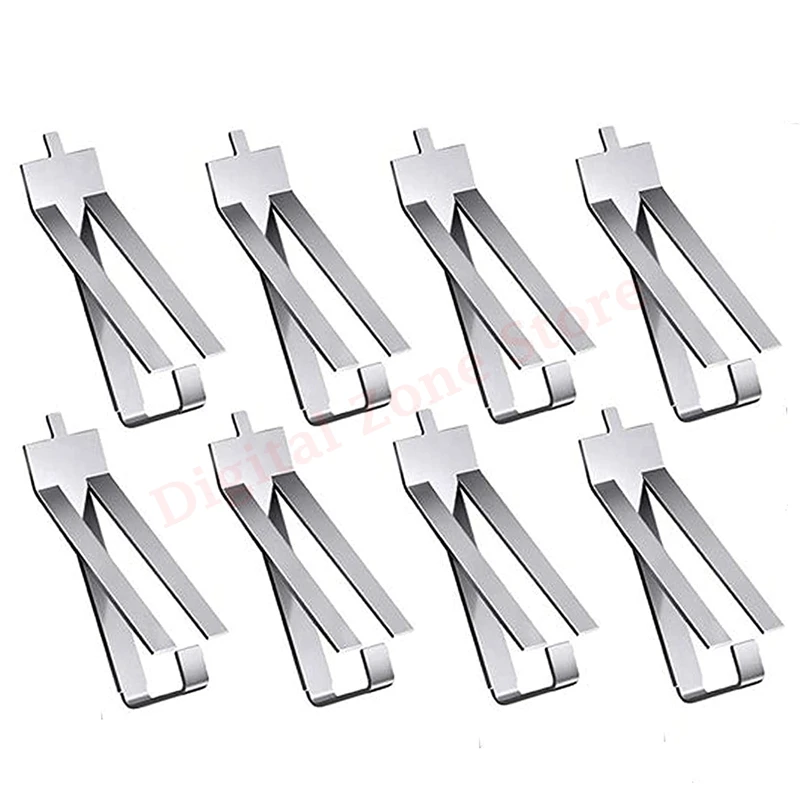 

8Pcs Ender 3 Glass Bed Spring Turn Clips Platform Clamps Stable Hot Bed Parts for Creality Ender 3 Pro, Ender 5 Pro, CR-10S