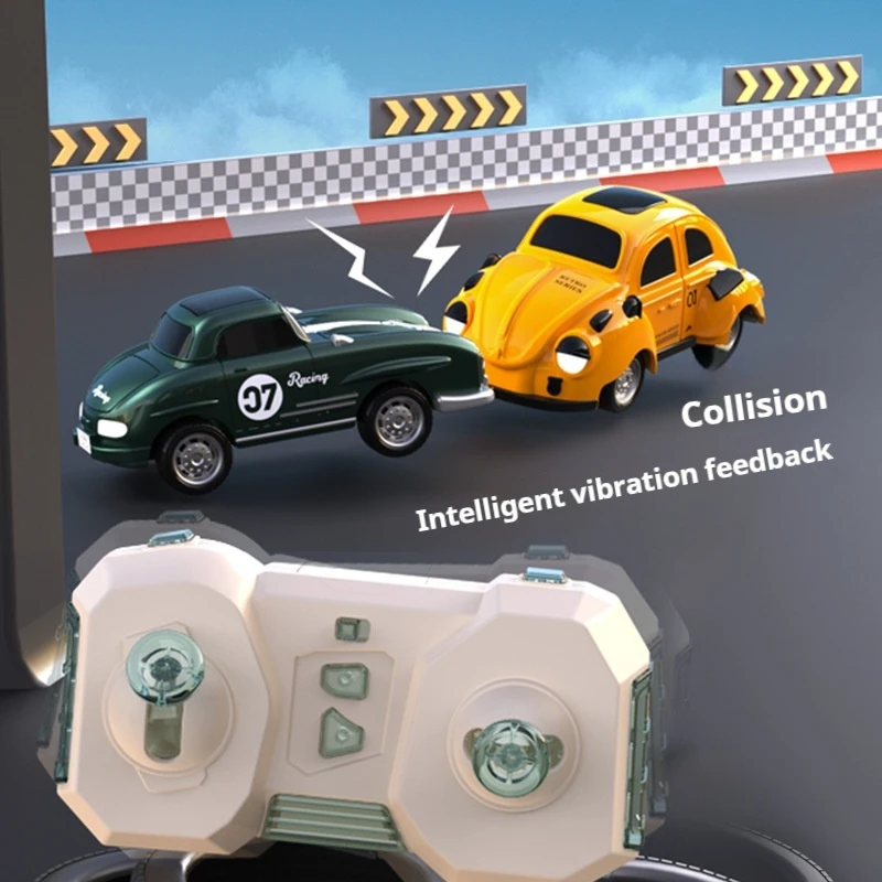 Rc Cars Mini 1:60 Remote Control Car Racing Car Drift Real Time Transmission Camera 2.4g Wireless Fpv Toy Children Gift Custom 4