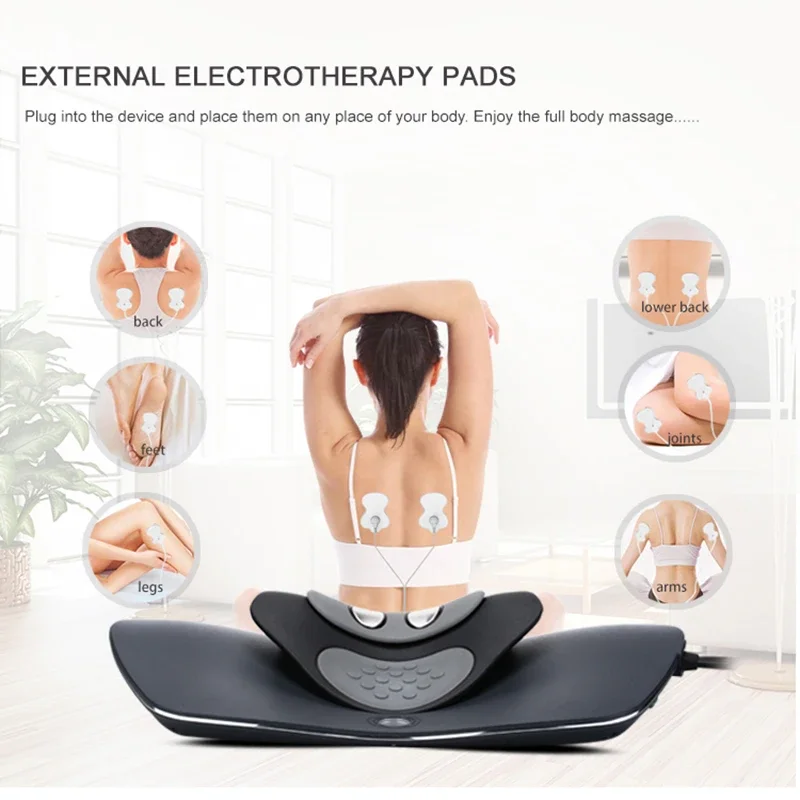 Digital Machine, Home Massage Machine Low Frequency Pulse With 3pcs Battery  For Back Shoulder Relaxation