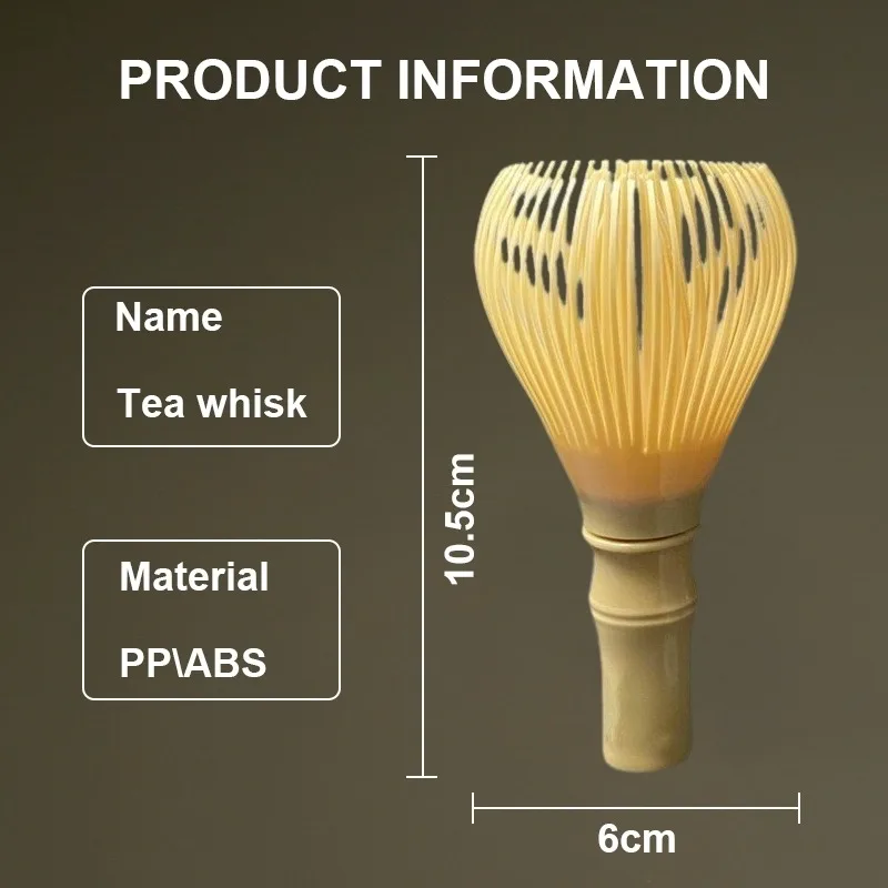 1pc Traditional Matcha Whisk Reusable Resin Matcha Whisk Chasen Dishwasher Safe Stirrer Tea Brushes Kitchen Tools tea whisk,matcha brush