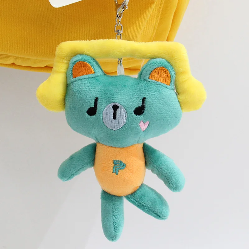 Thailand GMMTV CP Plush Keychain - Cartoon Cute PP Cotton Pendant - JAIDEE BABII WIN Fan Gift