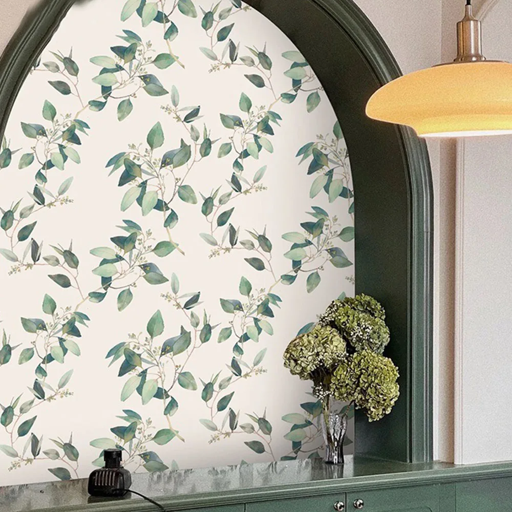Floral Grey Peel and Stick Wallpaper Flower Self Adhesive Roll Waterproof Removable Contact Paper Furniture Table Renovate Decor 6