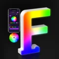 Light Letter F
