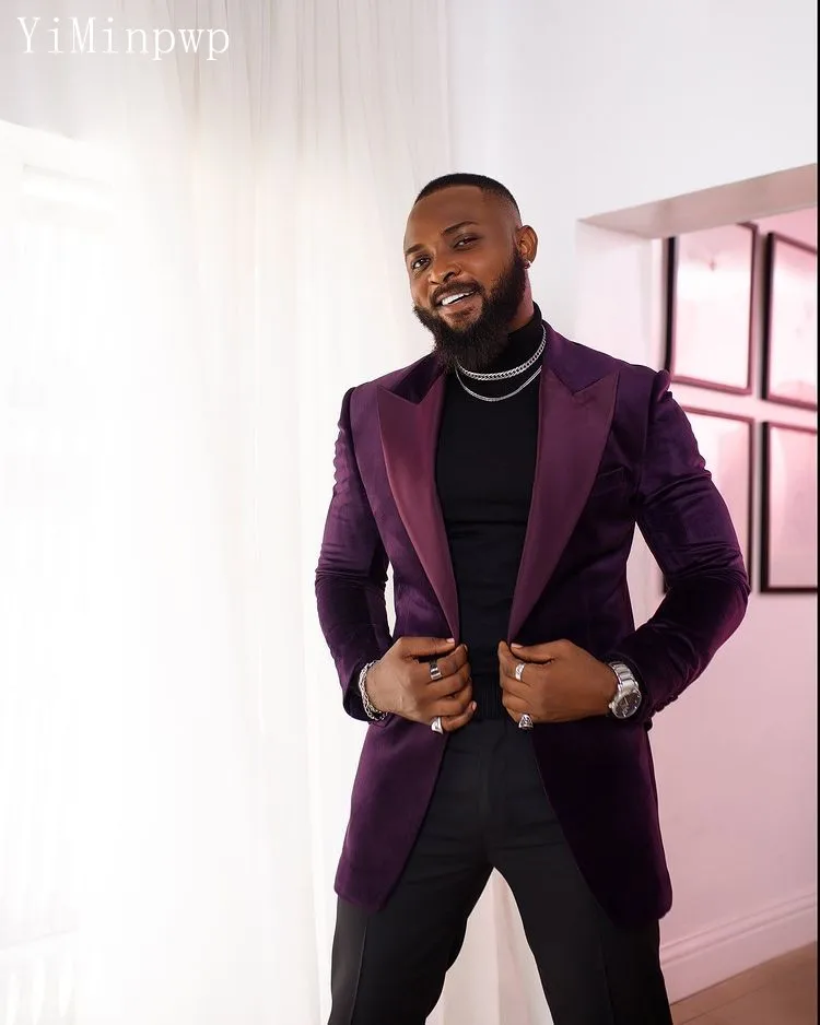 Blazer Traje Uva Hombre Blazer Outfits Pantalon Morado Paul Smith