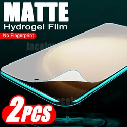 Soft Matte Screen Protector Duo Pack - Gel Hydrogel Film (For Sam S22 Plus 5G)