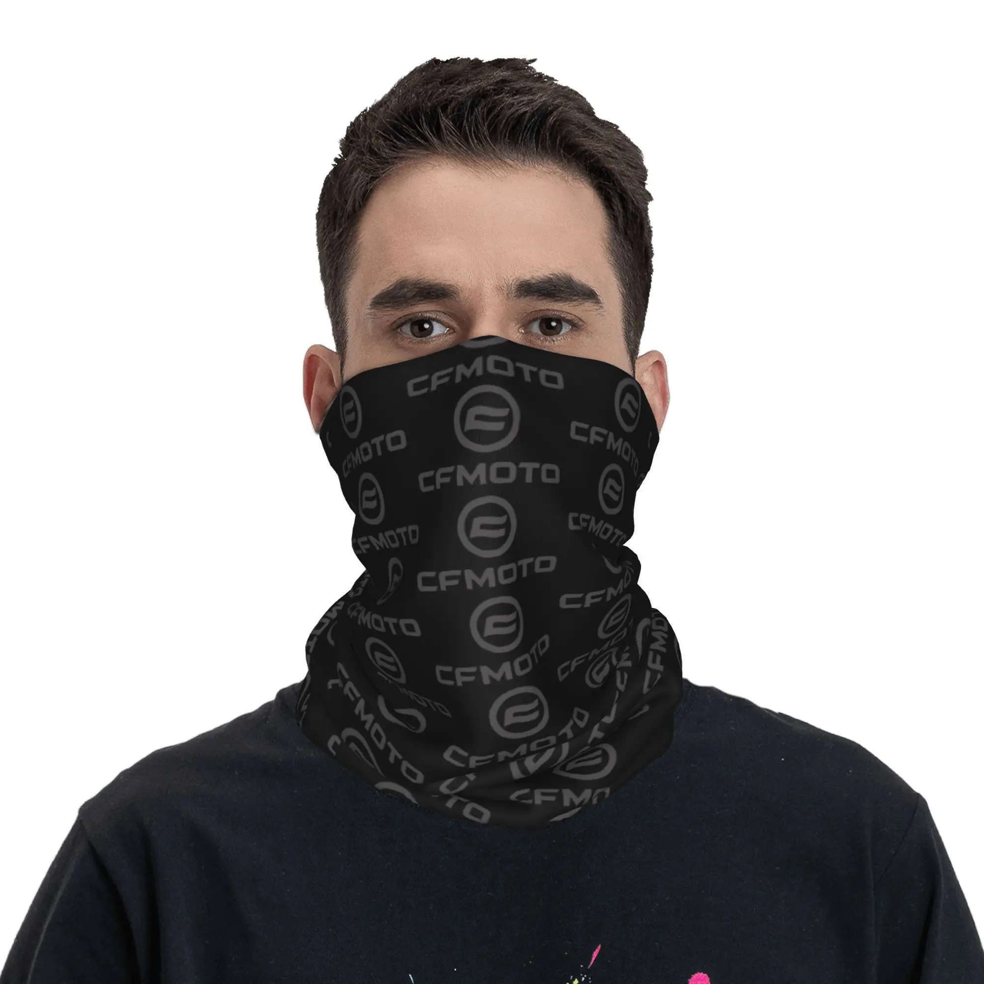 Motorcycle Lover Bandana Neck Gaiter Ski Cycling Men Women Wrap Scarf Headband Warmer For CFMotoes
