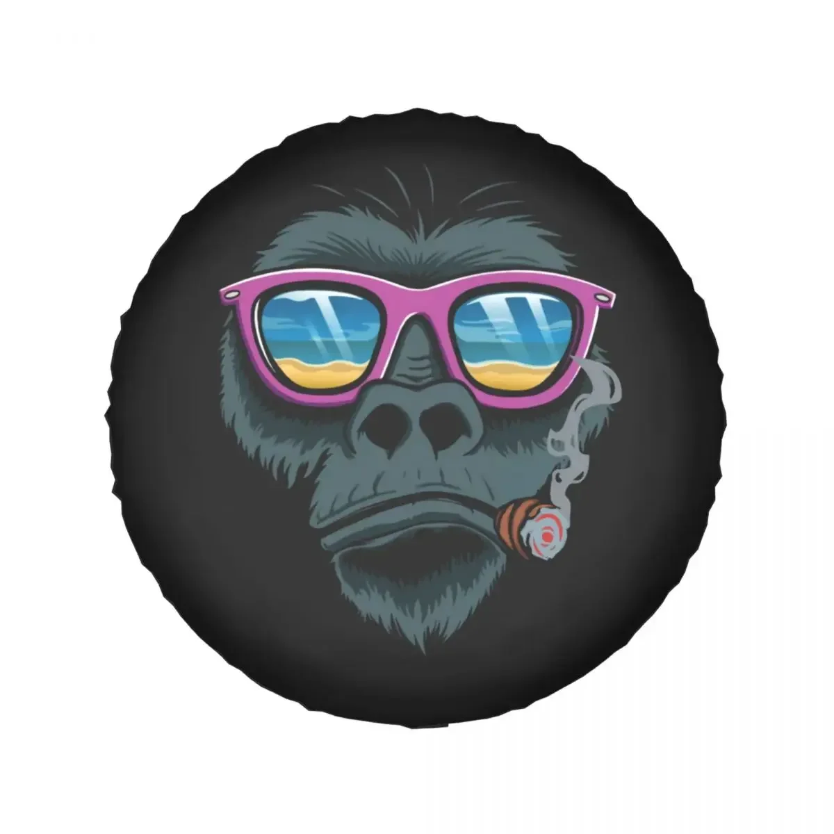 Monkey Smoked A �ð� ������ ����� �� Ŀ��, ���� ��� 4WD RV ������ Ÿ�̾� ��ȣ��, 14 ��ġ 15 ��ġ 16 ��ġ 17 ��ġ
