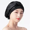 Birdtree 16MM 100%Natural Mulberry Silk Sleeping Cap 1 Layer Shower Nightcap Housework Cooking Haircare Bonnet Protector A34316M 6