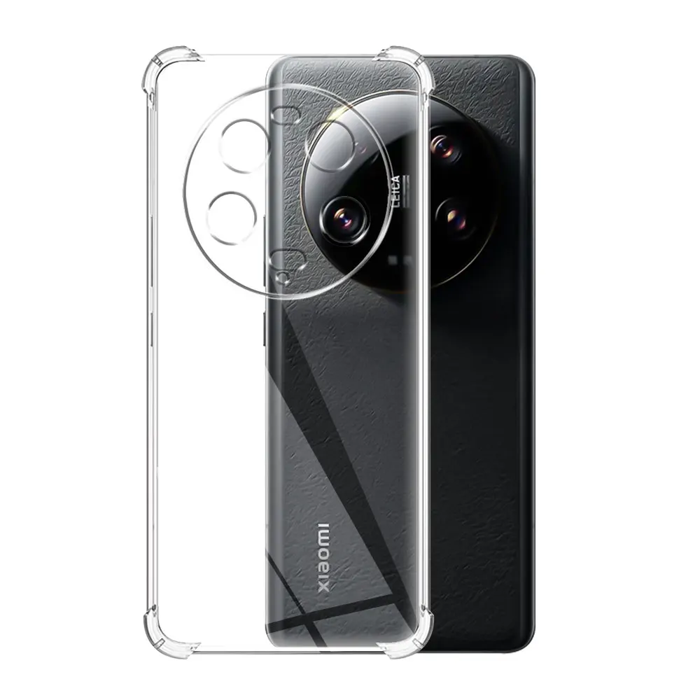 Clear Shockproof Silicone Soft Case Cover - Transparent Protective Shell