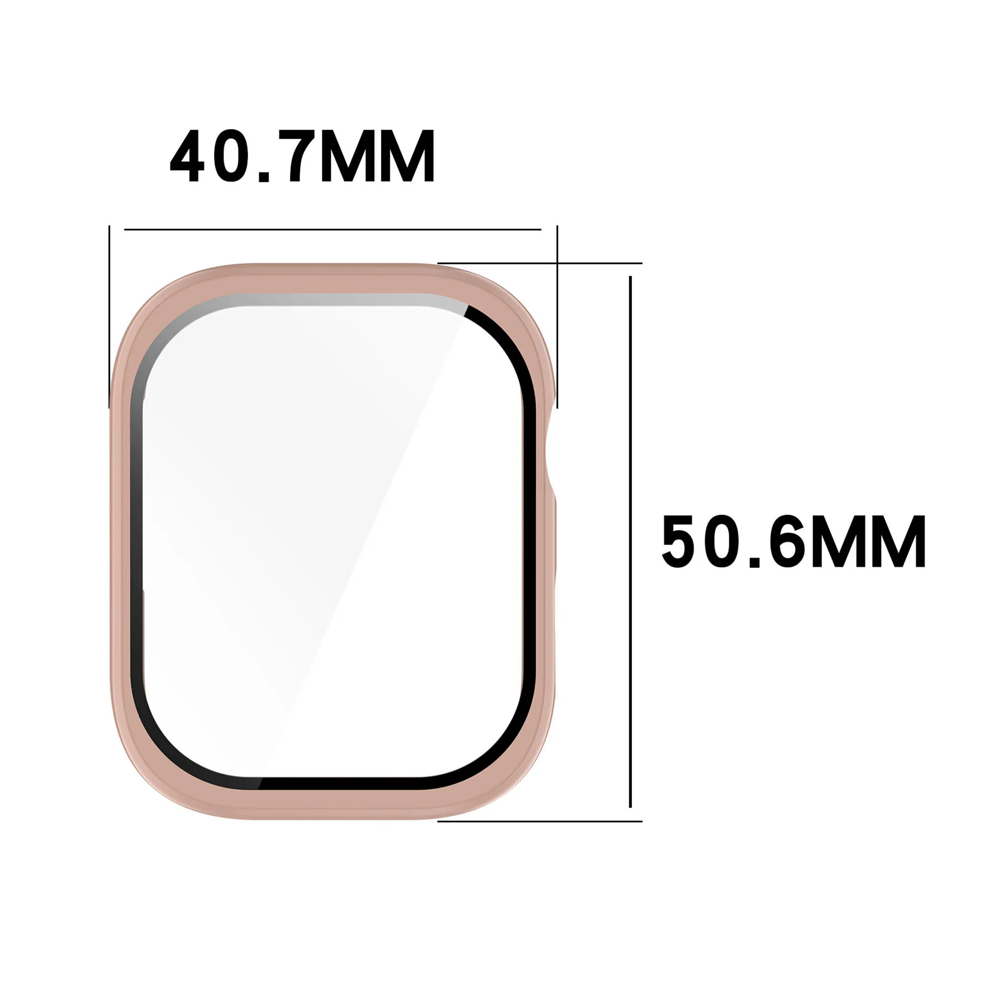 Premium PC + Tempered Glass Protective Case