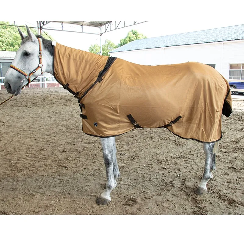 승마용품 Spring and Autumn Mesh Horse Clothes Mosquito and Insect Prevention Breathable Comfortable Horse Rugs