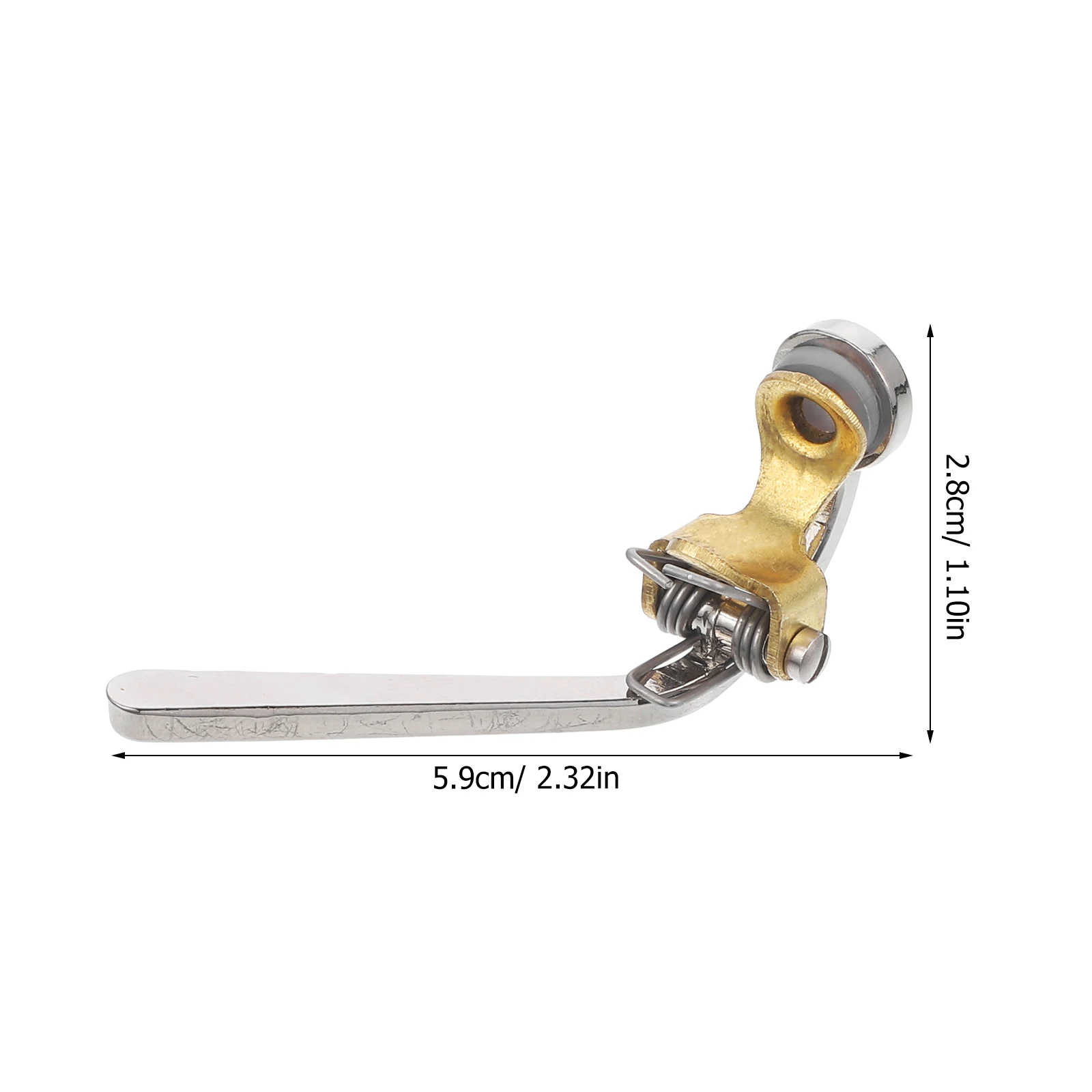 Trombone Accessories 1pc Durable Replace Drain Clique Bond Watergate Key Mounting Trombone Musical Instruments Long Tube Parts