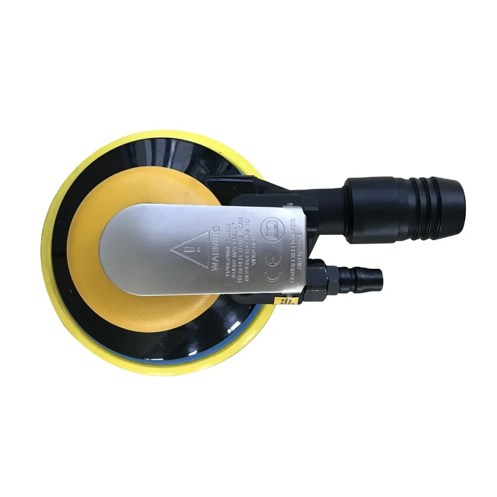 Factory 6 Inch Round Pneumatic Dust Free Dry Sanding Orbital Sander Working Machine