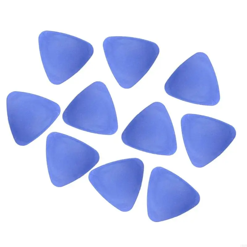 100Pcs Universal Triangle Plastic Pry Opening Tool for Mobile Phone Laptop Tablet Screen Disassembly Blue Guitar Picks