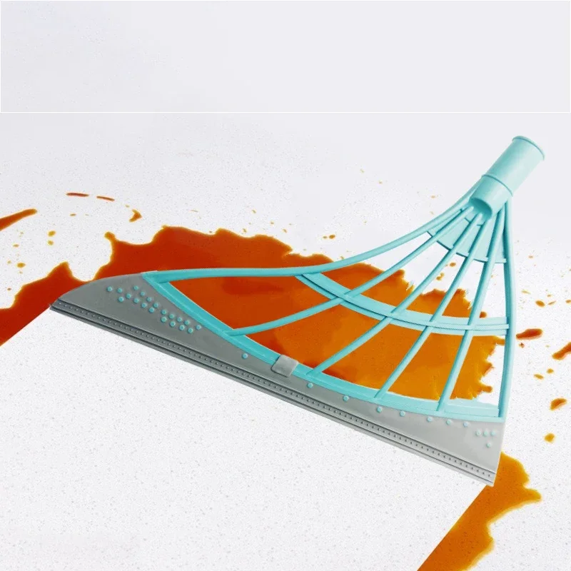 Portable Silicone Scraper Broom Wiper High Place Glass Wiper Floor Mop Household Splicing Cleaning Broom Bathroom Sweeping Water images - 6