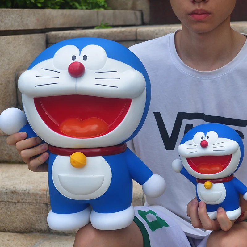 

New Genuine 5pcs Doraemon Kawaii Family Gouta Takeshi Nobita Nobi Minamoto Shizuka Figure Desktop Action Figurine Toy Kids Gifts