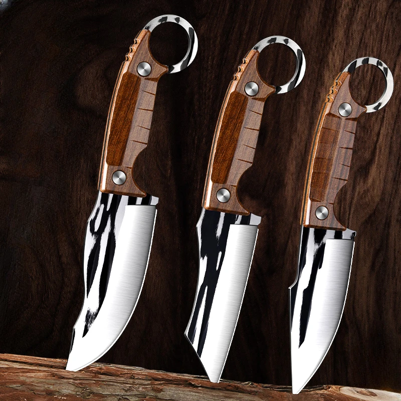 Outdoor cutting knife, cutting tool, shaving bone knife, fruit