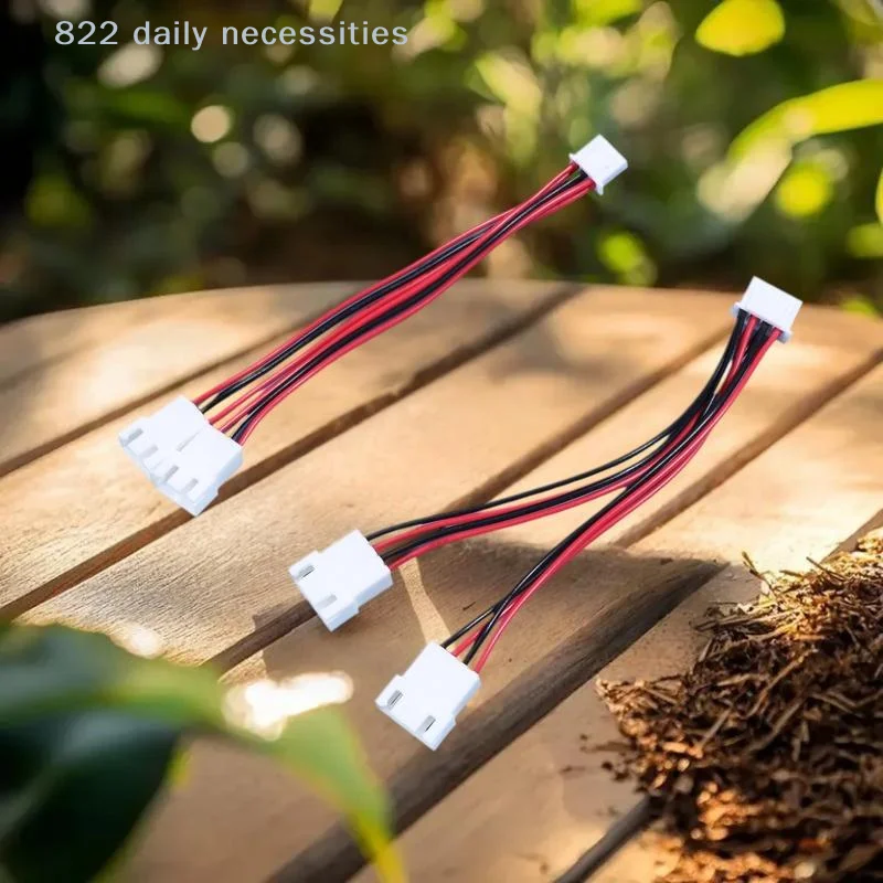 convenientXH2.54MM Y-스플리터 케이블 남성-2 여성 커넥터 26AWG 전원 연장 코드 2/3/4/5/6 핀 스플리터 케이블 어댑터