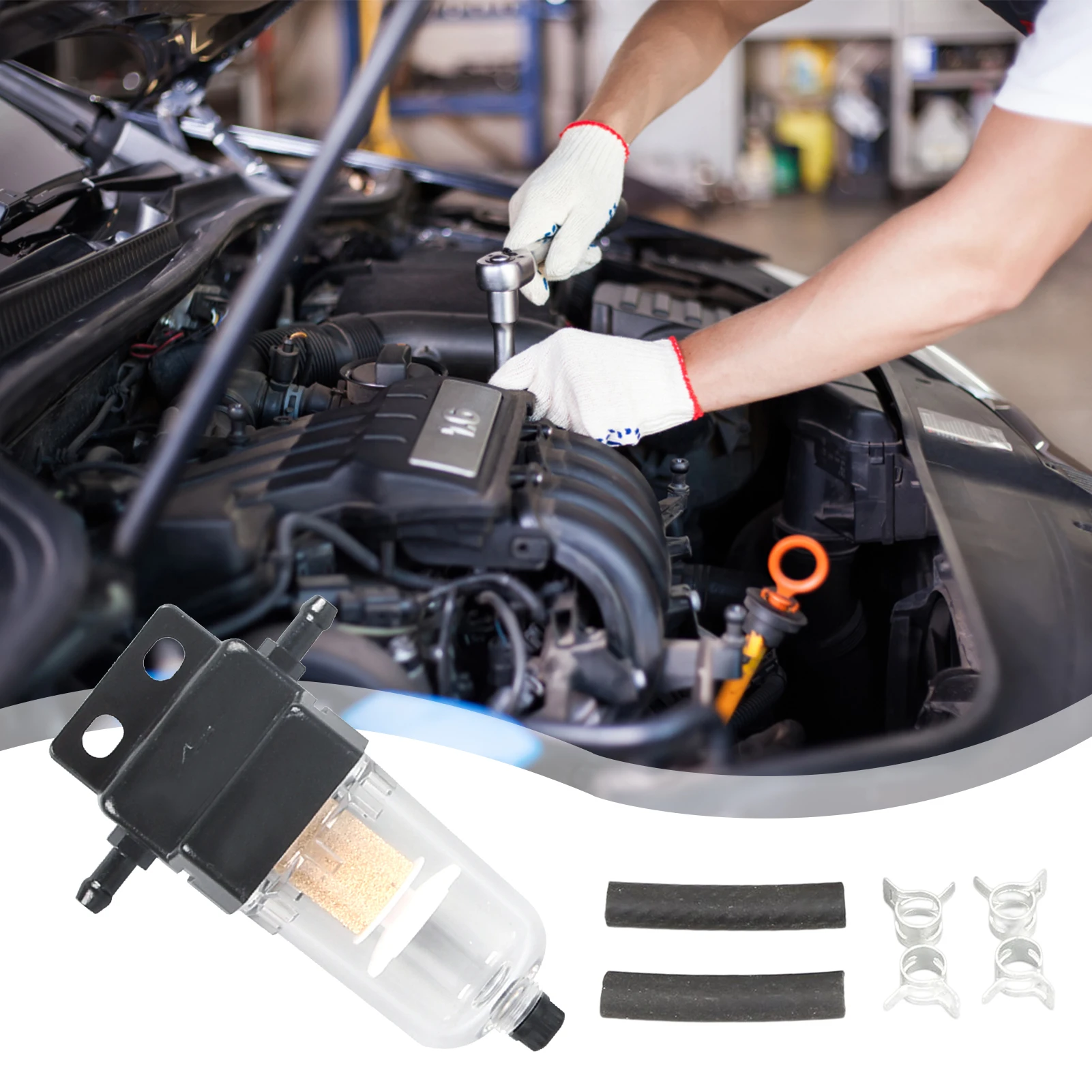 Diesels Petrol Filter Marine Diesels Water Separator ABS Replacement Oil Filter for Generator Engine Car Truck fuel filter fuel filter water separator