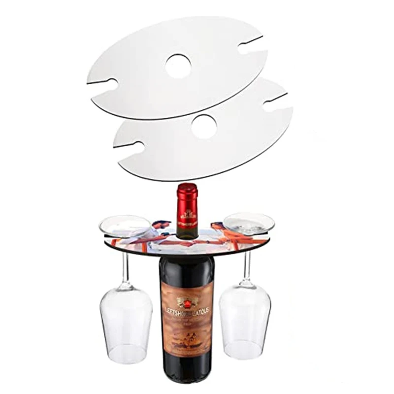 Sublimation Wine Bottle Holder Mdf Blank Diy Wine Glass Holder Heat