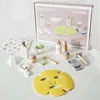 Wooden Makeup Set for Girls: Pretend Play Facial Mask, Educational Role Play Toy, Creativity & Learning Game. 3