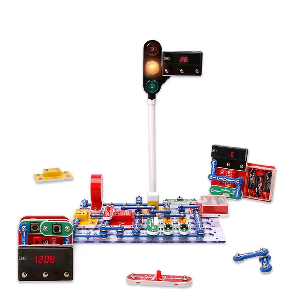 Electronic Building Block Toy Circuit Programming Diy Assembly Kit