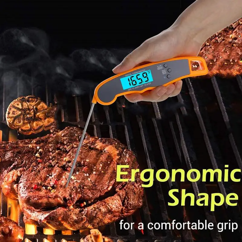 

Portable Meat Thermometer Digital Temperature Measurement Food Probe Instant Read Cooking Temperature Meter Kitchen Accessories