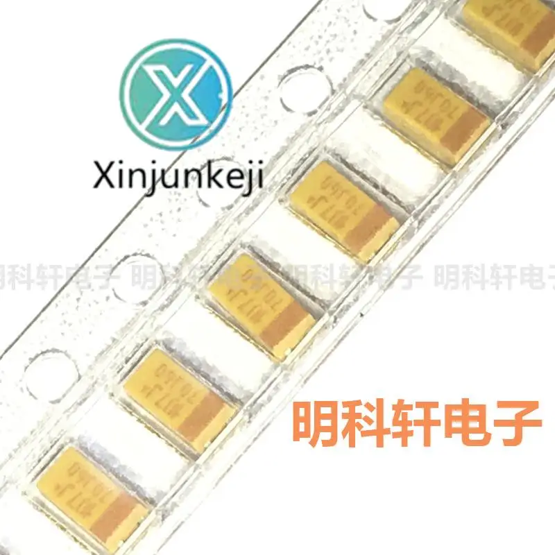 

20 шт. Оригинальный Новый танталовый конденсатор TLJA107M006R0800 1206 SMD 3216A 6,3 В 100 мкФ 20%