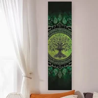 Tree of Life Healing Chakras Wall Decoration Tapestry Chakra Meditation Vertical Tapestry Colorful Spiritual Aesthetic Tapestry