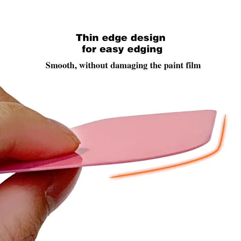 5/10/20PCS Pink Foil Squeegee Hard Card Squeegee Scraper Label and Sticker Remover Tint Car Vinyl Film Wrap Tool Car Accessories 4