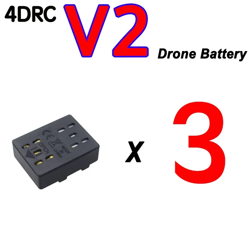 ตัวเลือกสินค้า แบตเตอรี่ Lipo 3.7V 700mAh สำหรับโดรน 4DRC V2 Mini