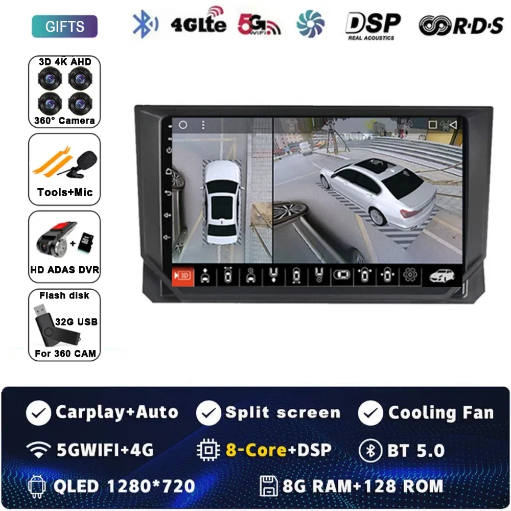 8G-128G 360 DVR