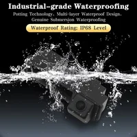 Car Rearview Camera For Audi A1 A3 A4 A6 A6L S5 Q5 Q7 2008 2009-2012 Backup Trunk Handle WaterProof Night Version Parking Cam 2