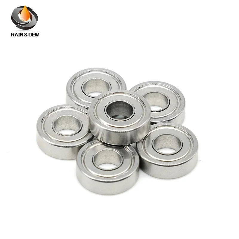 1Pcs S698ZZ 8x19x6 mm Non Magnetic AISI304 Stainless Steel Bearing ABEC-7 698 Corrosion Resistant Bearing